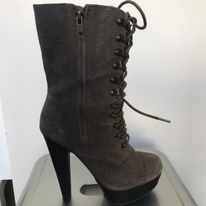 Steve Madden Lace Up Platform Combat Boots